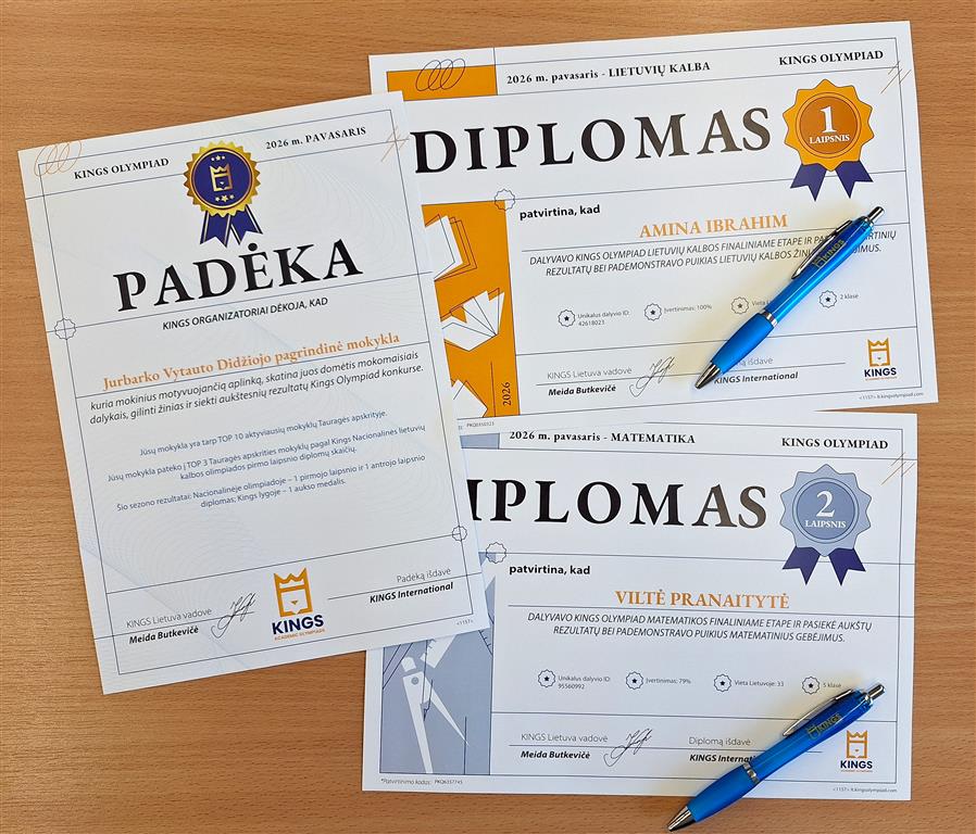 Puikūs pasiekimai „Kings“ olimpiadoje